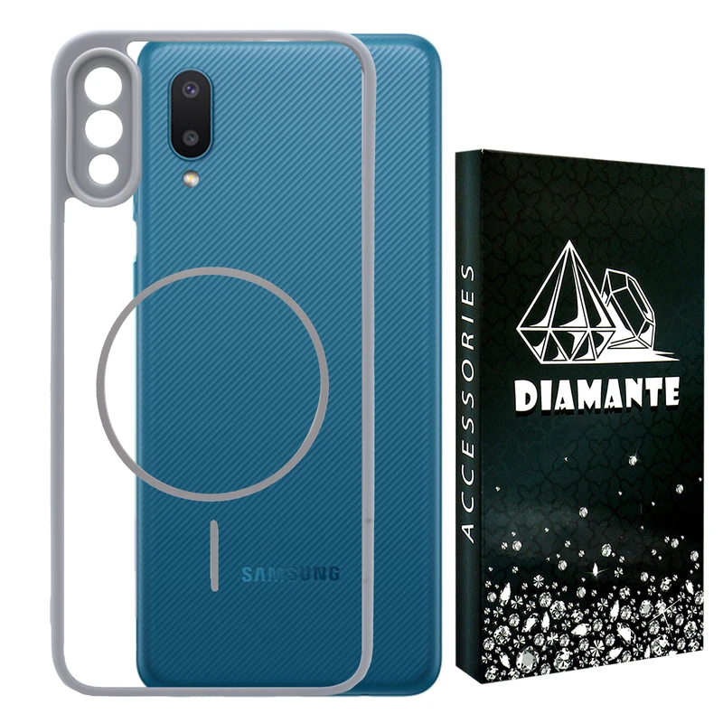 کاور دیامانته مدل MaGray Bk مناسب برای گوشی موبایل سامسونگ Galaxy A02