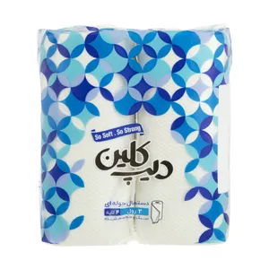 دستمال حوله ای دیپ کلین مدل 01 بسته 2 عددی 