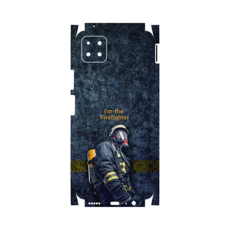 برچسب پوششی ماهوت مدل Firefighter-FullSkin مناسب برای گوشی موبایل هوآوی Nova Y60
