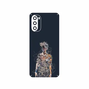 MAHOOT Strings Digital Art 1 Cover Sticker for Motorola Moto G52
