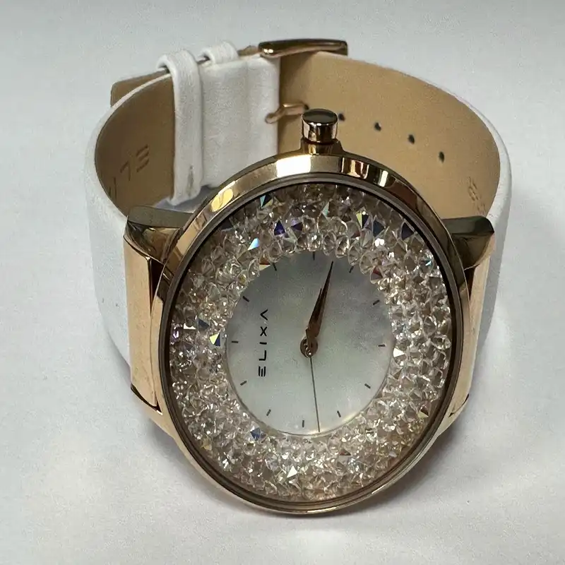 ساعت مچی عقربه ای زنانه الیکسا مدل E114_L463