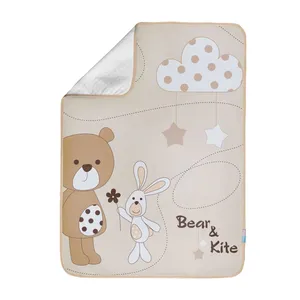 زیرانداز تعویض نوزاد رزبورن مدل BEAR & KITE