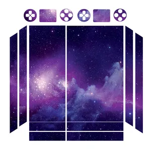برچسب پلی استیشن ۴ فت مدل space 02 مجموعه 16 عددی