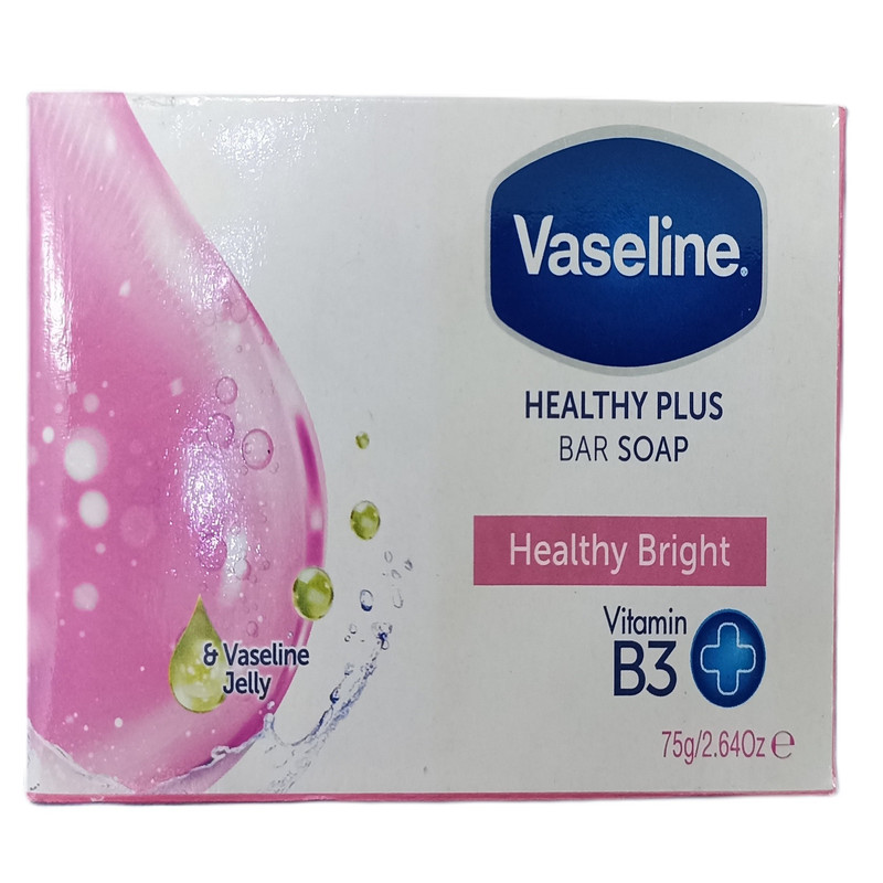 صابون شستشو وازلین مدل Healthy Bright وزن 75 گرم صابون شستشو وازلین مدل Healthy Bright وزن 75 گرم