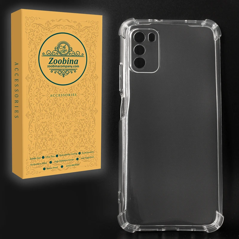 کاور زوبینا مدل Anti Shock مناسب برای گوشی موبایل شیائومی Poco M3