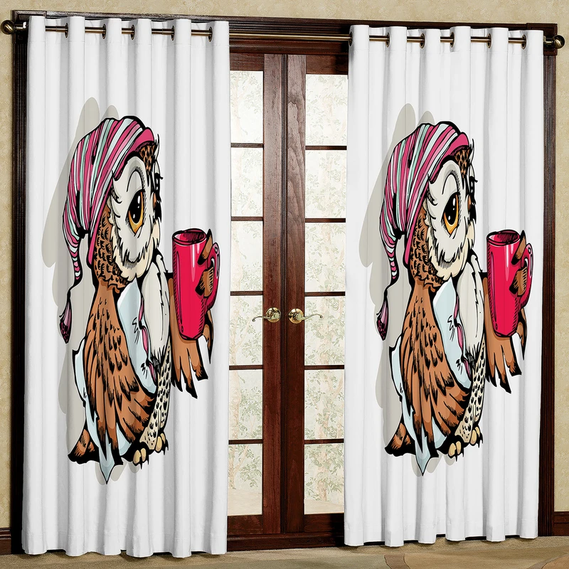 پرده مدل مخمل پانچی کد 2027T2 سایز 200x140 سانتی متر