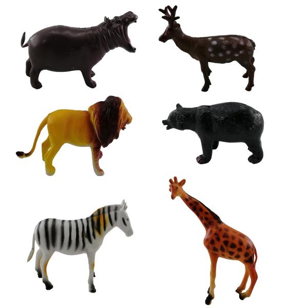 نقد و بررسی فیگور مدل حیوانات وحشی کد 013 مجموعه 6 عددی توسط خریداران