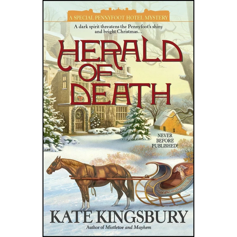 کتاب Herald of Death  اثر Kate Kingsbury انتشارات Berkley