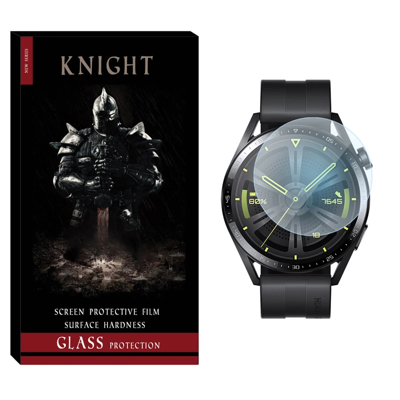 محافظ صفحه نمایش شیشه‌ای نایت مدل SH-KT مناسب برای ساعت هوشمند هوآوی Watch GT3 46mm