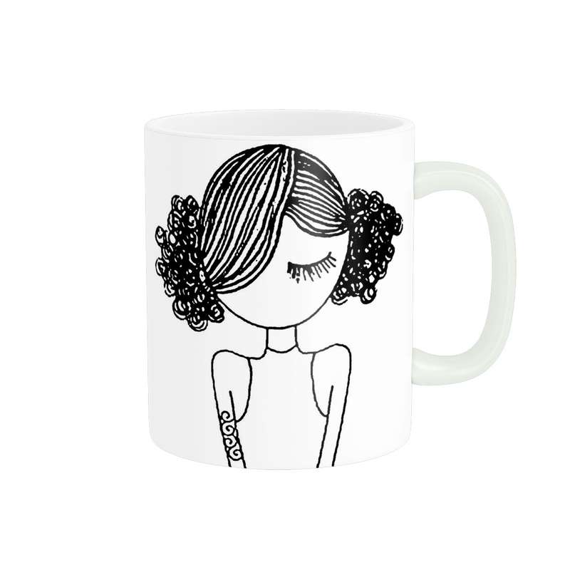 ماگ مدل دختر کد 185