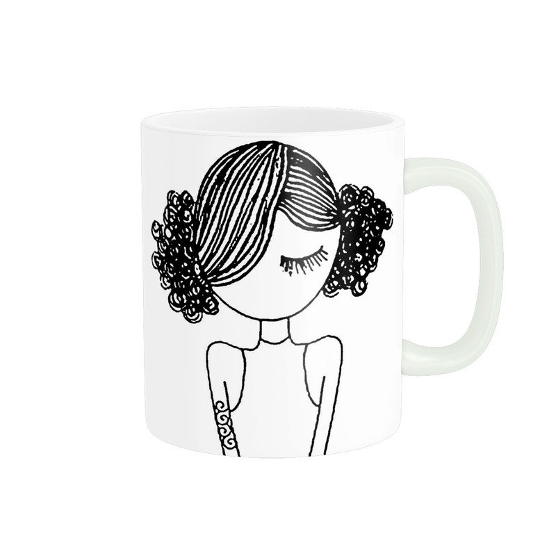 ماگ مدل دختر کد 185