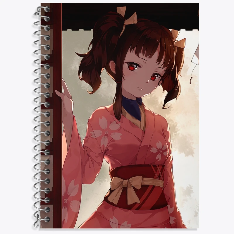 دفتر لغت 50 برگ خندالو طرح مومی انیمه کابانری (Kabaneri) کد 35991