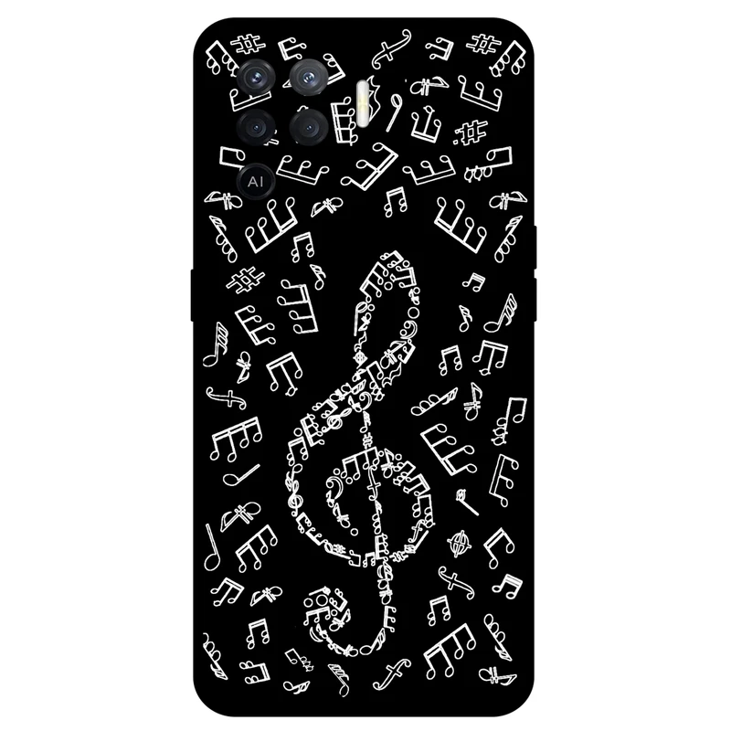 کاور مگافون طرح نوت موسیقی مدل 1370 مناسب برای گوشی موبایل اوپو A94
