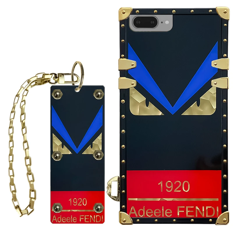 کاور مدل صندوقی کد 0010 مناسب برای گوشی موبایل اپل iPhone 7 Plus/8 Plus به همراه آویز