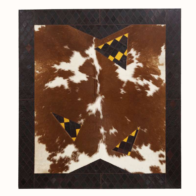 کلاژ فرش چرم و پوست مدل LFR055 کلاژ فرش چرم و پوست مدل LFR055