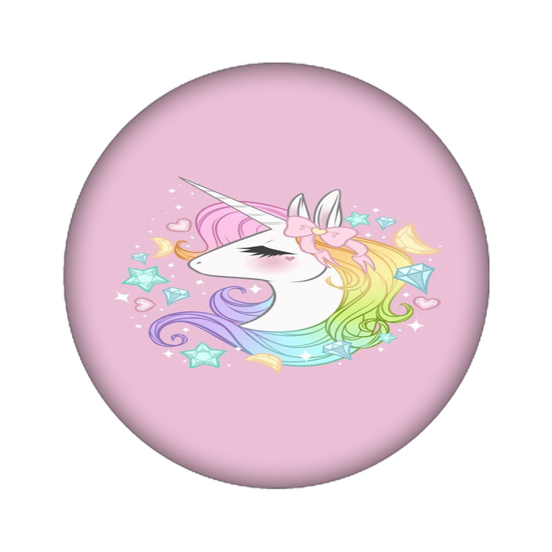 استیکر تزئینی موبایل مدل اسب تک شاخ کد 4696