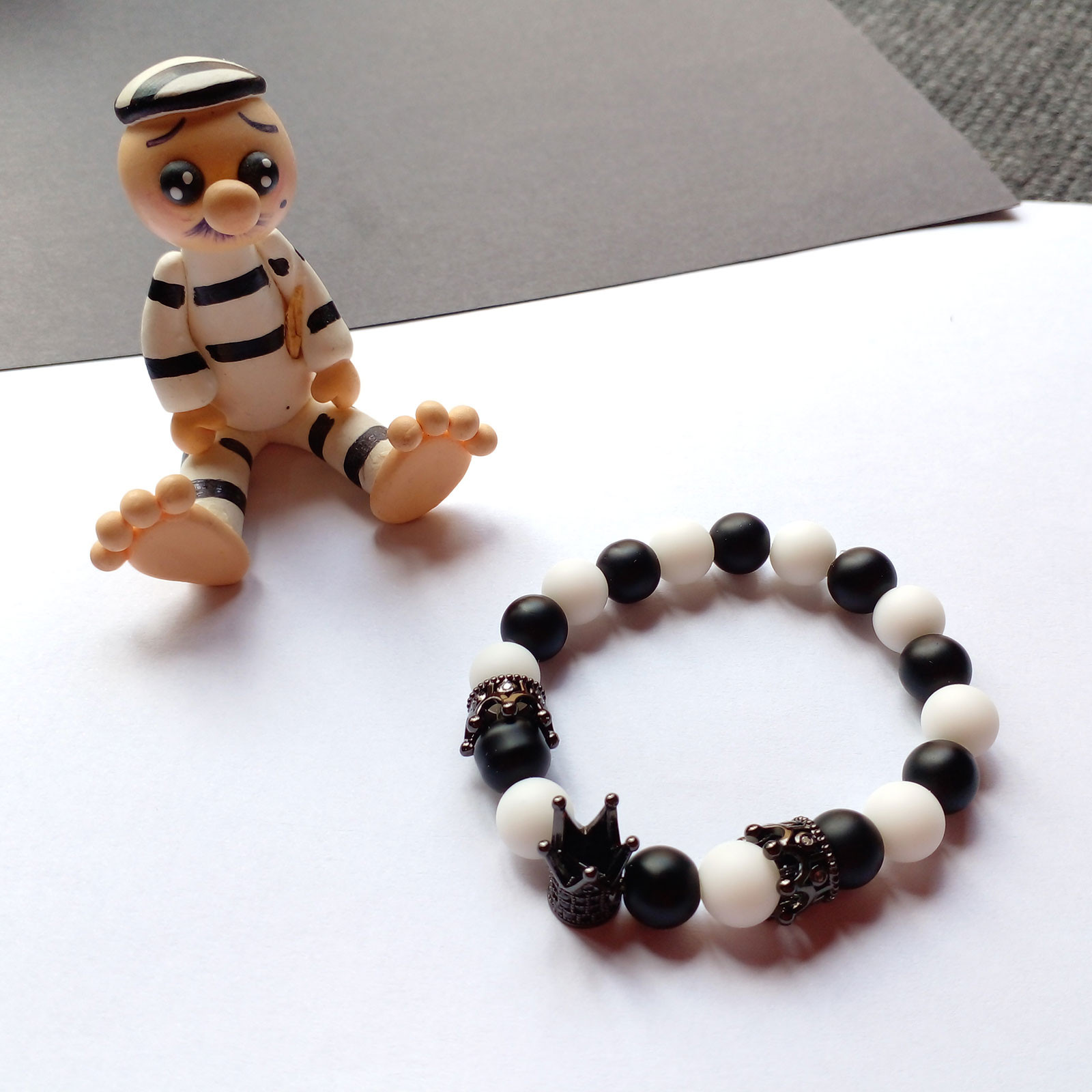 دستبند دخترانه مدل تاج کد HC075