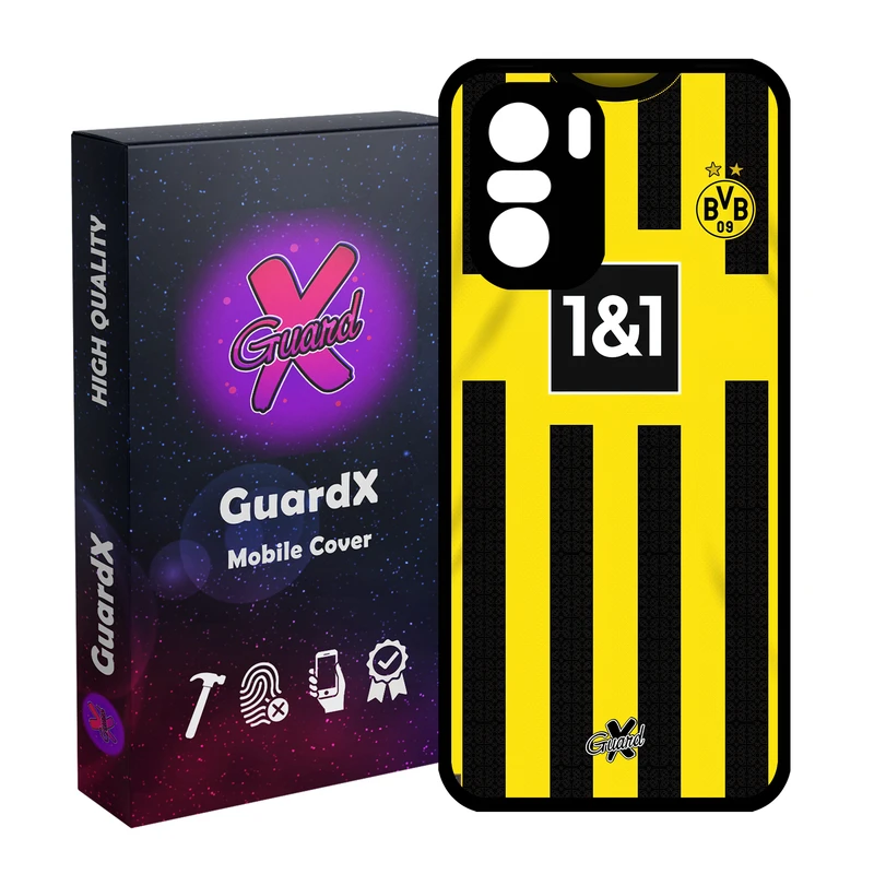 کاور گارد ایکس طرح دورتموند مدل Glass10466 مناسب برای گوشی موبایل شیائومی Poco F3/MI 11X/MI 11X Pro/Redmi K40/K40 Pro