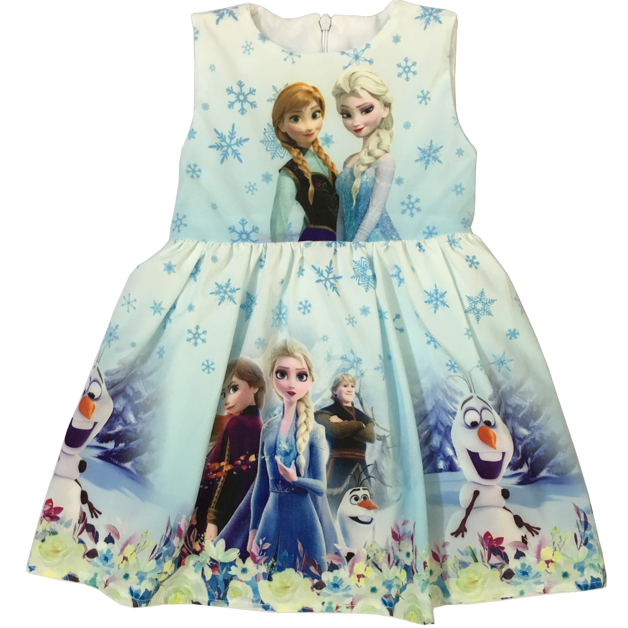 پیراهن دخترانه مدل السا و آنا 