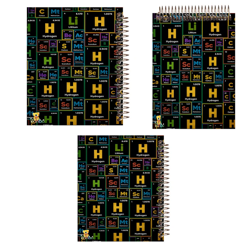 دفتر 100 برگ بانیبو مدل h کد 2727 مجموعه 3 عددی