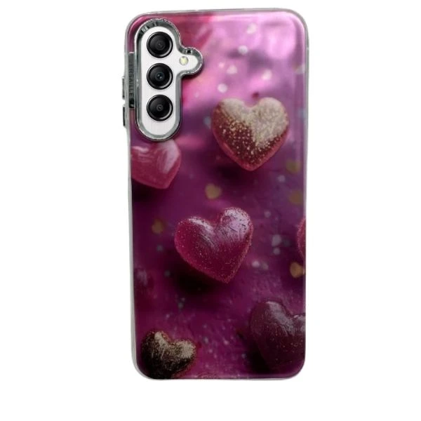 کاور کد 12طرح قلب مناسب برای گوشی موبایل سامسونگ Galaxy A55