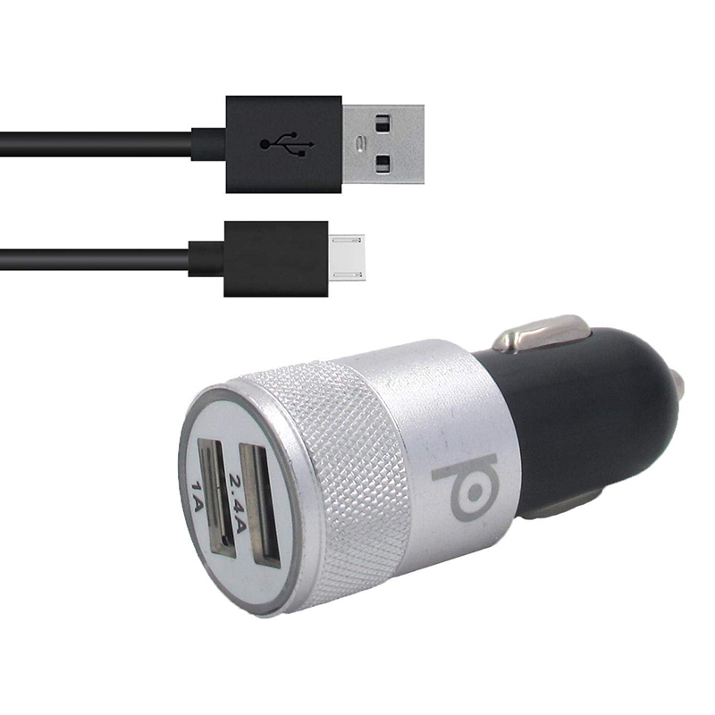 شارژر فندکی پرودو مدل Universal به همراه کابل تبدیل MicroUSB