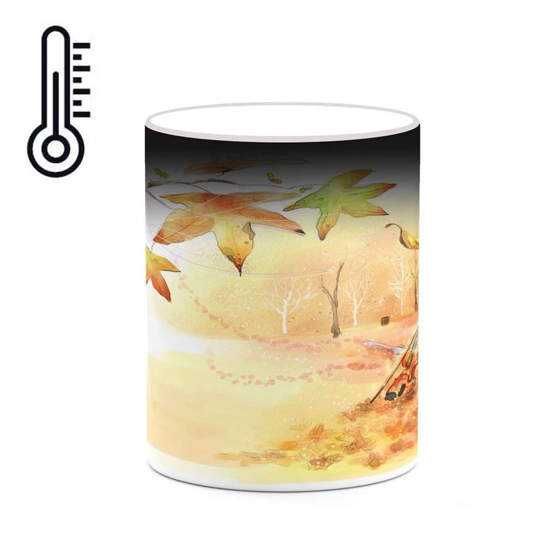 ماگ حرارتی کاکتی مدل نقاشی کارتونی کد mgh18764