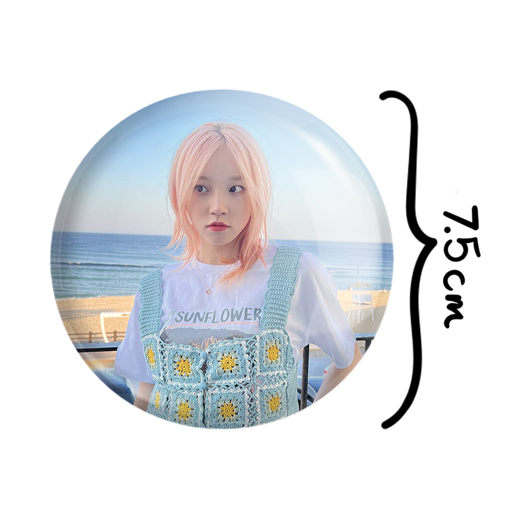 آینه جیبی خندالو طرح یوکی گروه جی آیدل GIdle مدل تاشو کد 19512