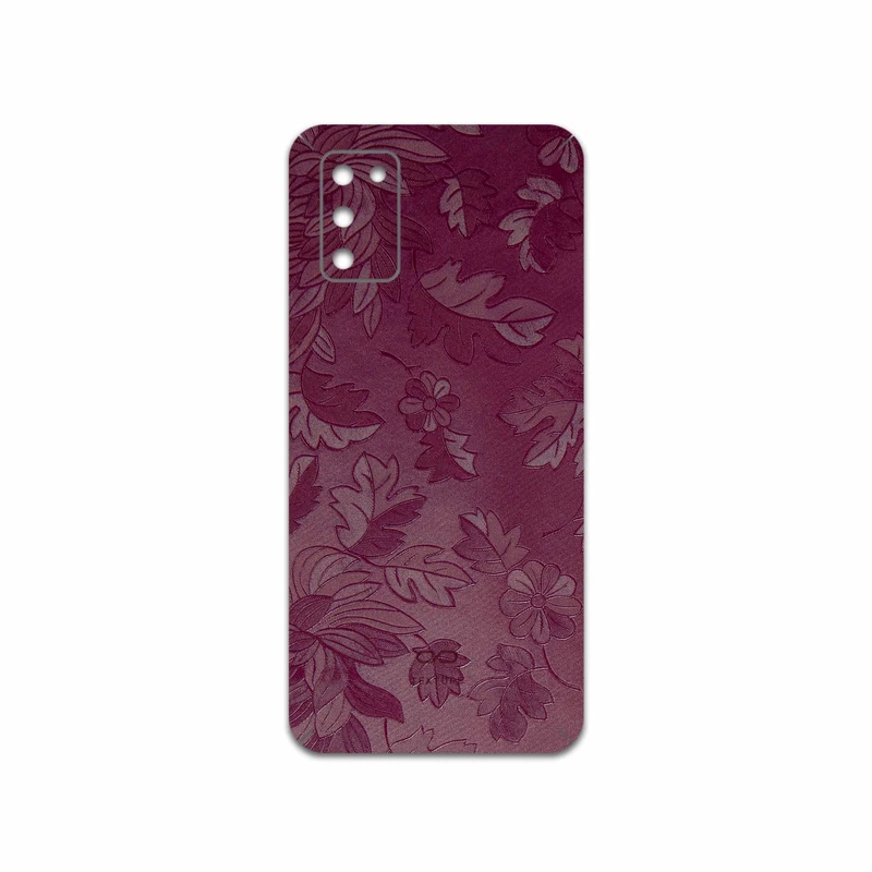 برچسب پوششی ماهوت مدل Red-Wildflower مناسب برای گوشی موبایل سامسونگ Galaxy A03S
