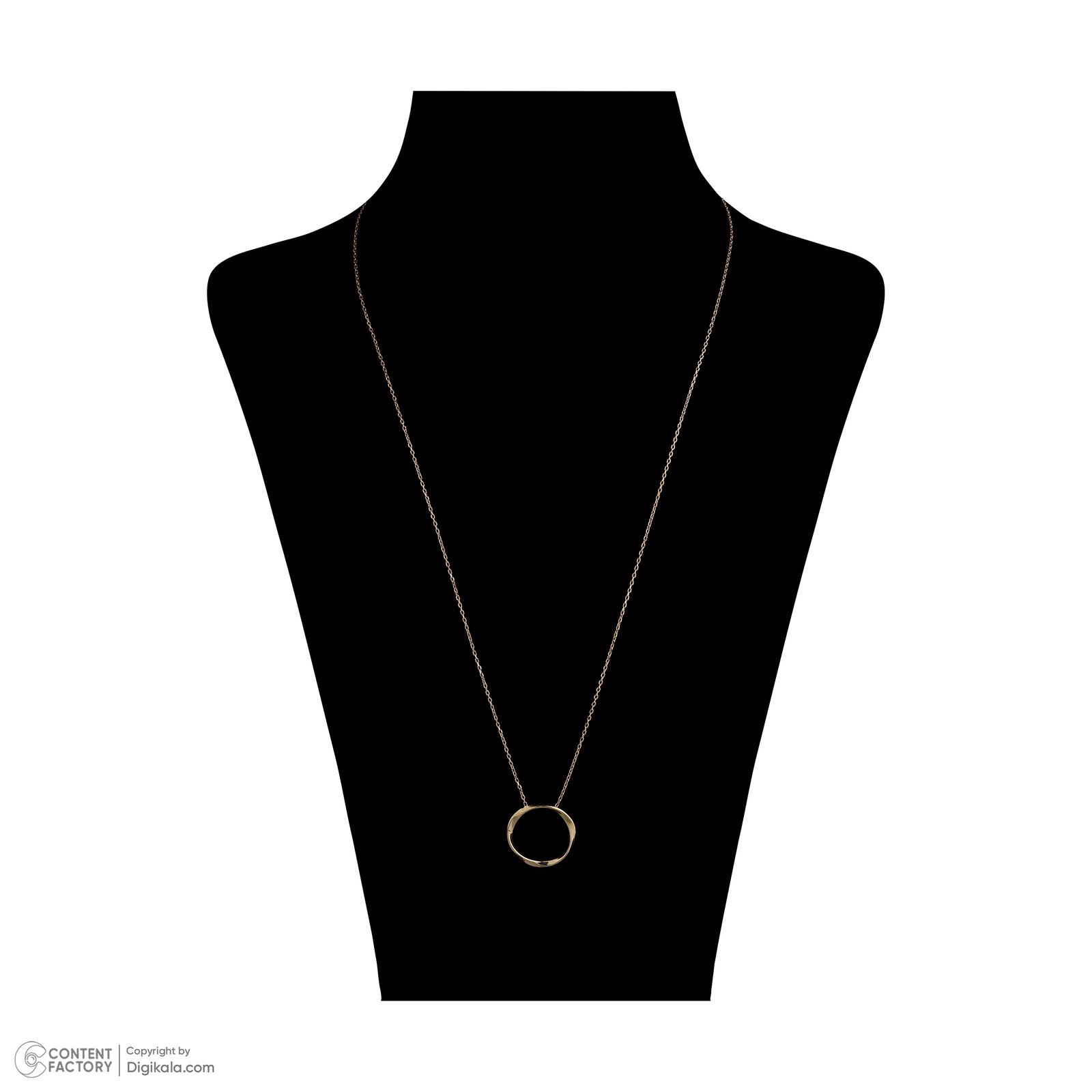 گردنبند طلا 18 عیار زنانه روبی آرت گالری مدل 21296782 -  - 3
