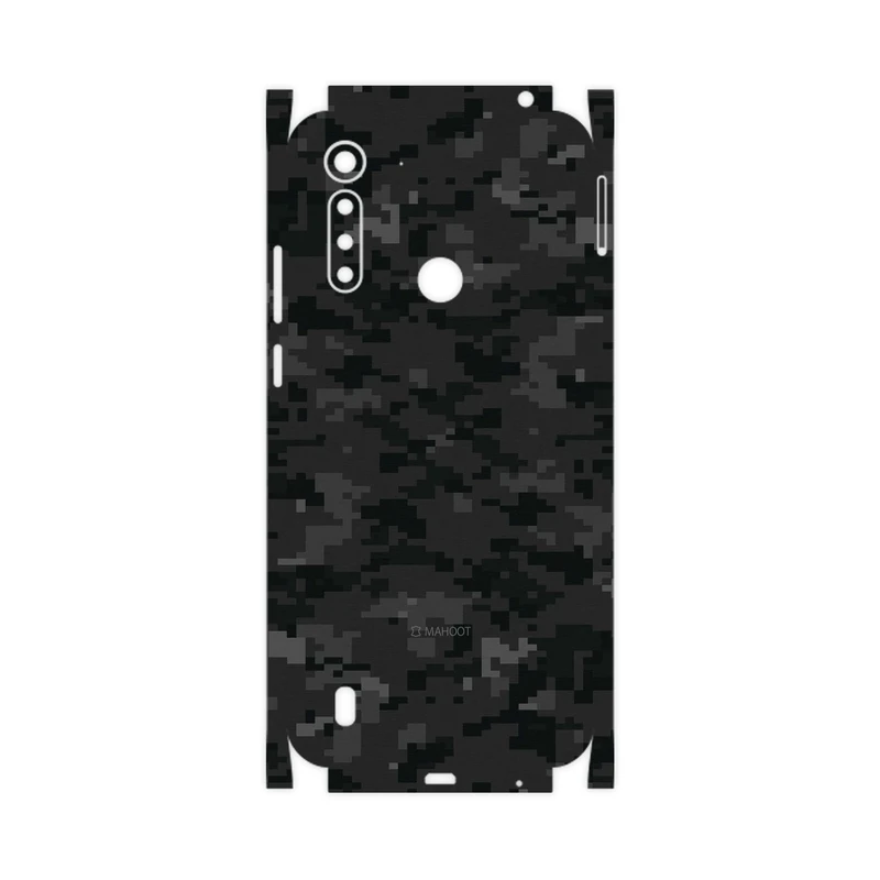 برچسب پوششی ماهوت مدل Night-Army-Pixel-FullSkin مناسب برای گوشی موبایل موتورولا Moto G8 Power Lite