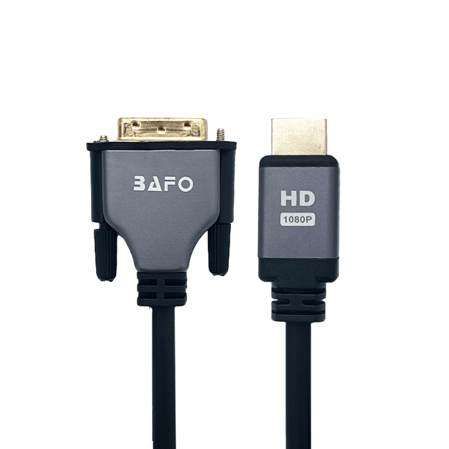 کابل تبدیل HDMI به DVI مدل GOLD بافو طول 2 متر