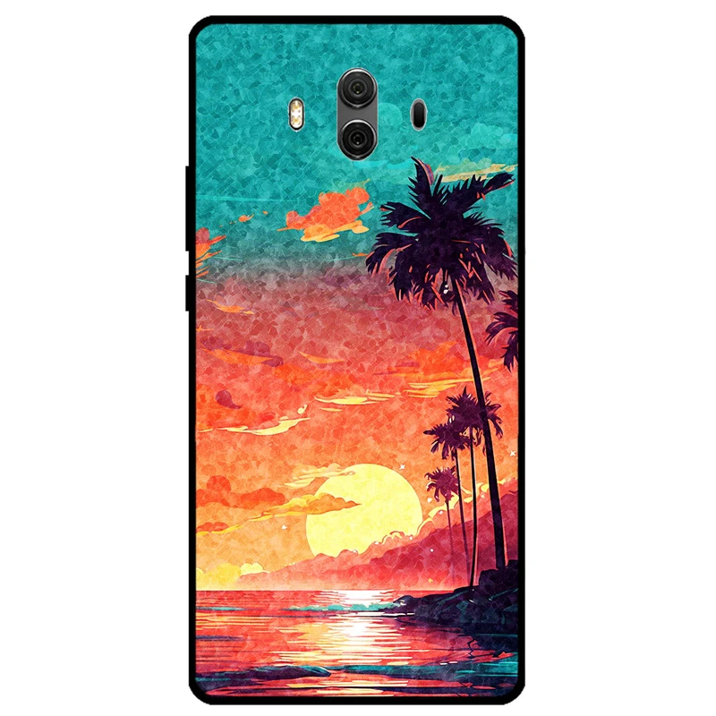 کاور مگافون طرح تابستان مدل 8000 مناسب برای گوشی موبایل هوآوی Mate 10