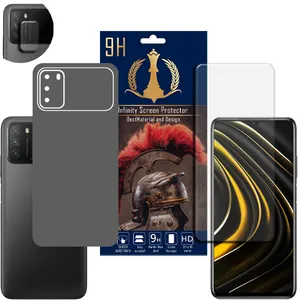 Infinity PRO MAX Cover Sticker For XIAOMI POCO M3 with Screen and Lens Protector