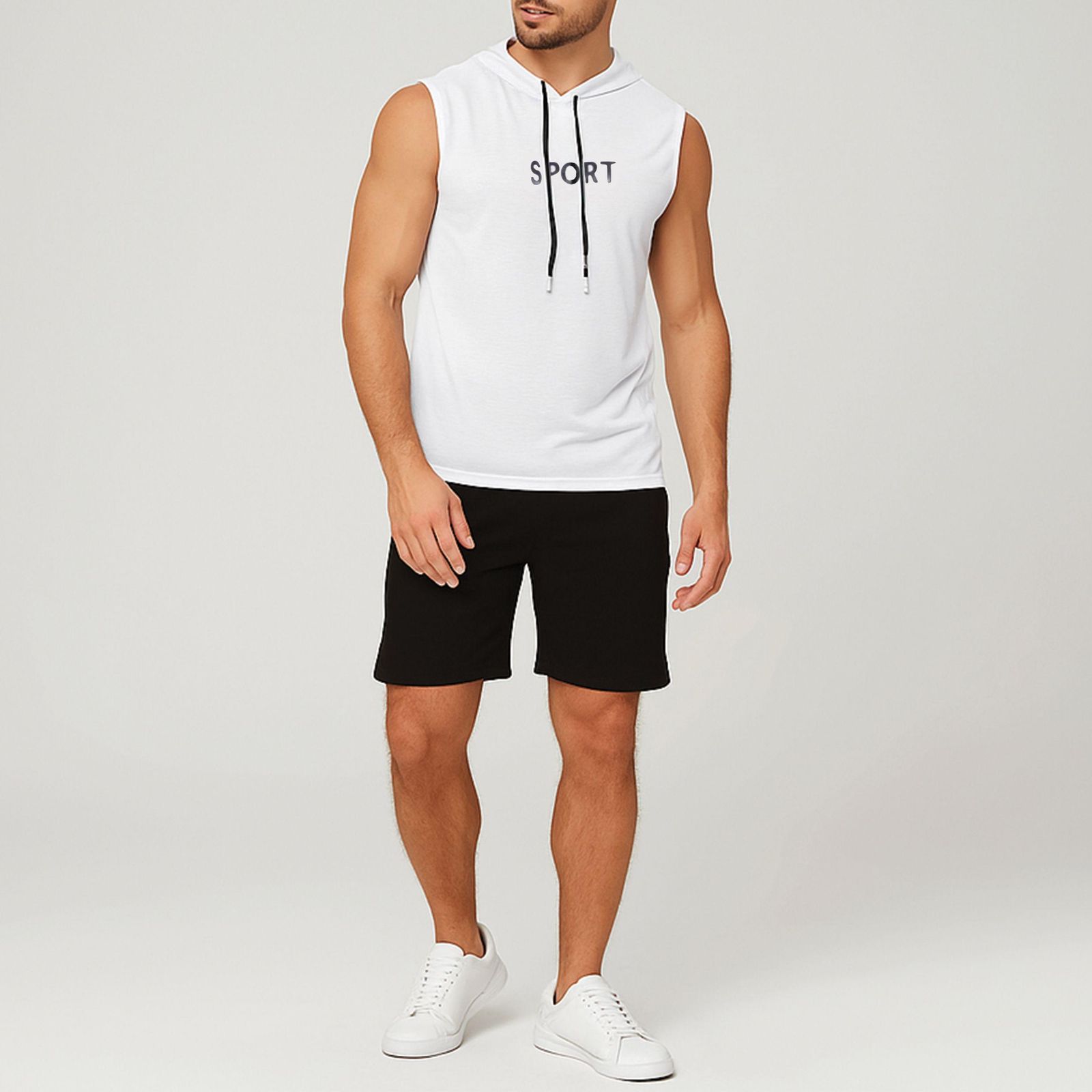 ست تاپ و شلوارک مردانه اولسون مدل sport99 - - 11