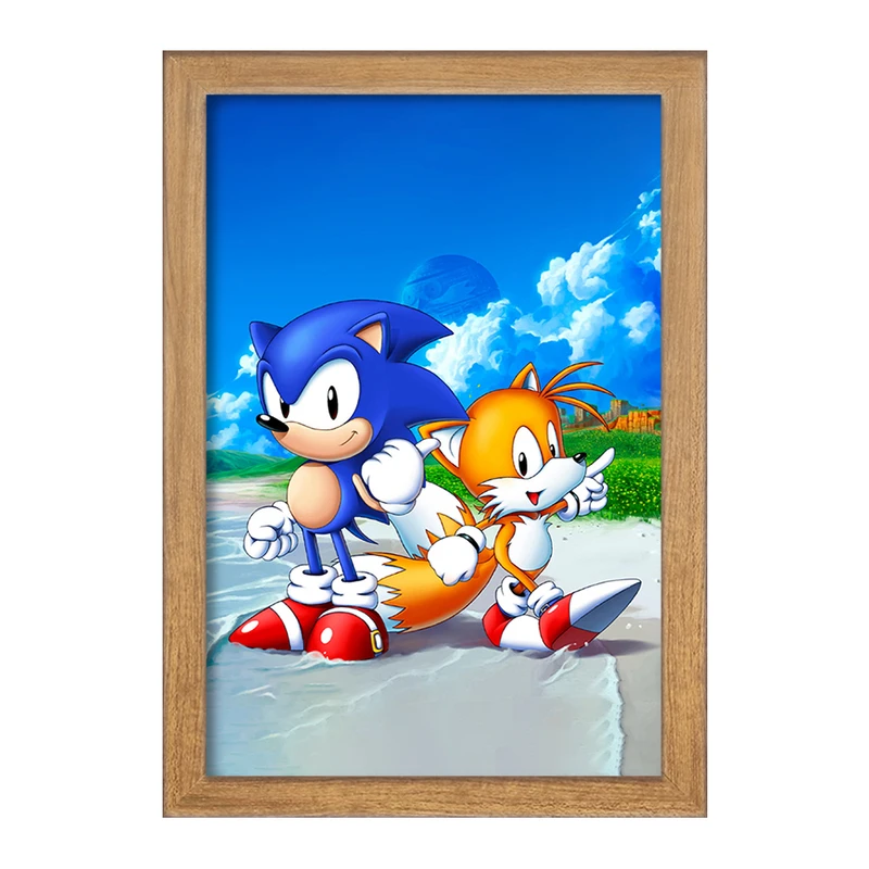 تابلو خندالو مدل سونیک (Sonic) کد 37046