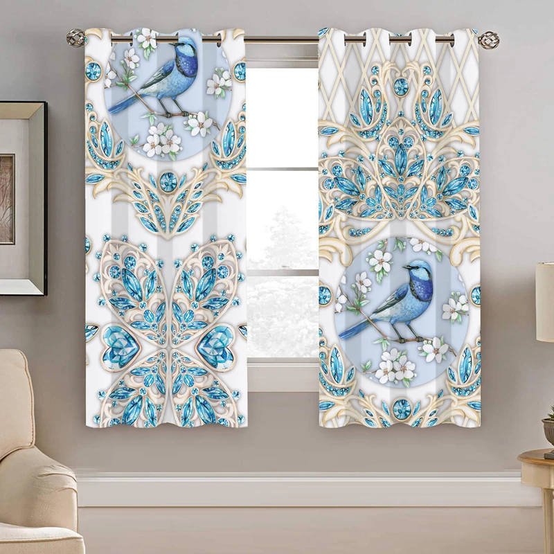 پرده نیروانا طرح سنتی مدل مخمل کد 4874 سایز 140×200 سانتی متر