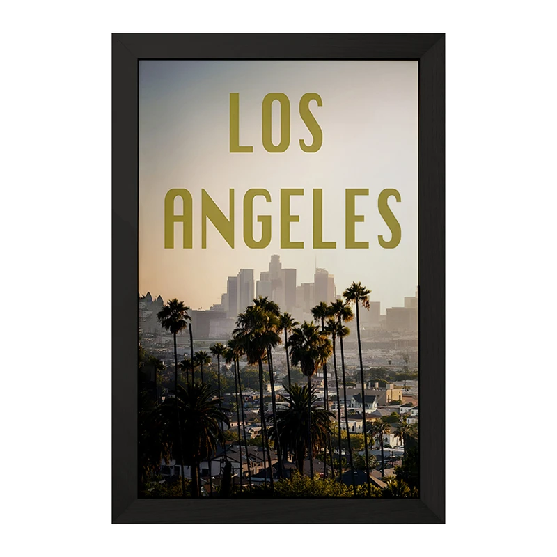 تابلو خندالو مدل لس آنجلس (Los Angeles) کد F4834