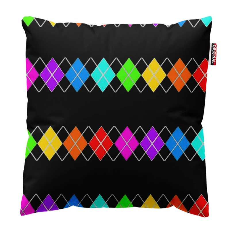  کوسن پاد آفرین طرح رنگی کد 3408 سایز 30*30 سانتی متر