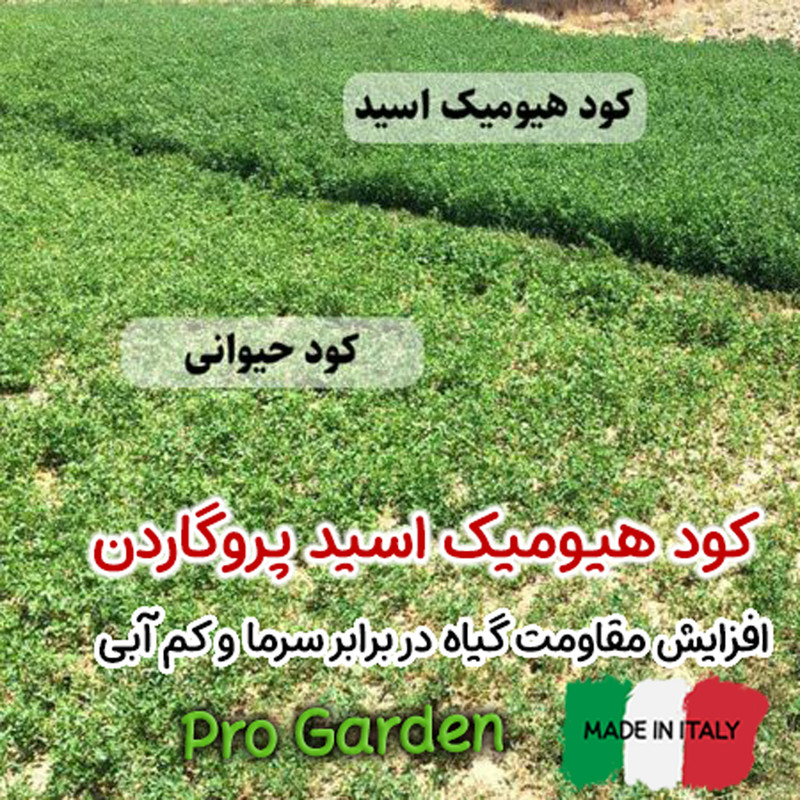کود هیومیک اسید پروگاردن مدل Organic وزن 200 گرم