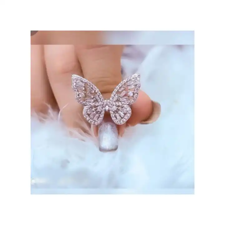 انگشتر زنانه مدل پروانه کد 2020