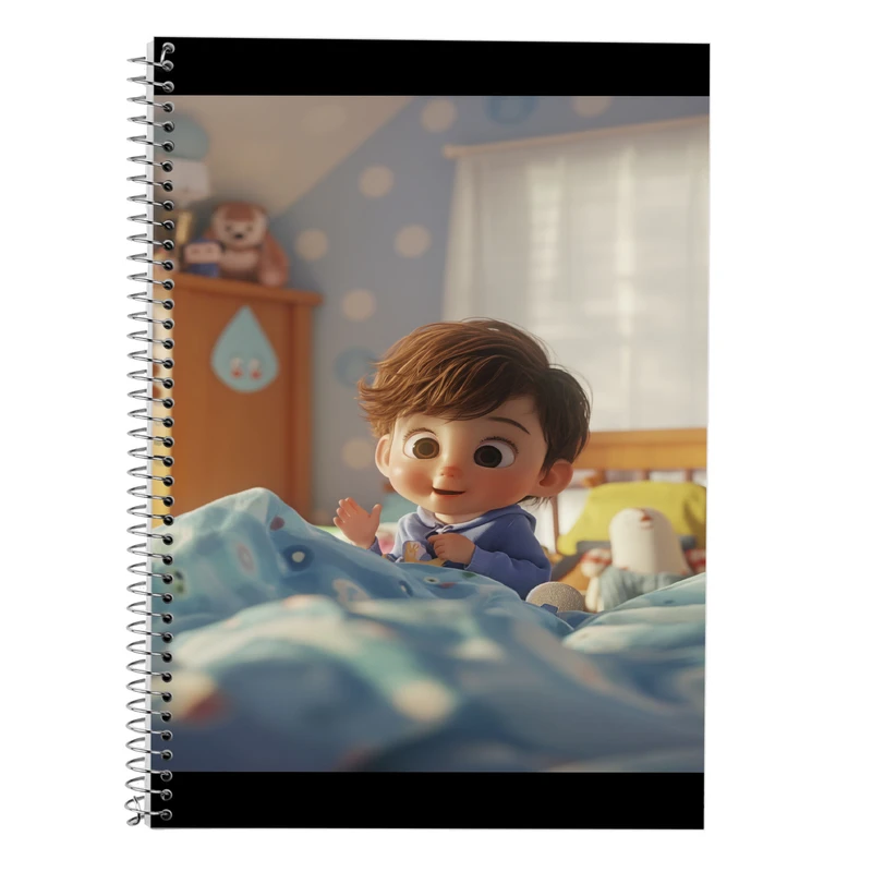 دفتر زبان 50 برگ مدوپد مدل دو خط کد DF14502