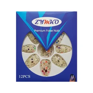  ناخن مصنوعی زیمکو کد 2388 بسته 12 عددی