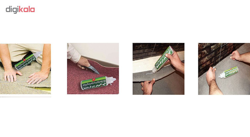 چسب موکت 30 کاره گیاهی هل مدل Organic حجم 300 میلی لیتر