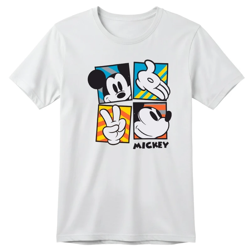 تی‌شرت آستین کوتاه بچگانه مدل میکی کد v3 