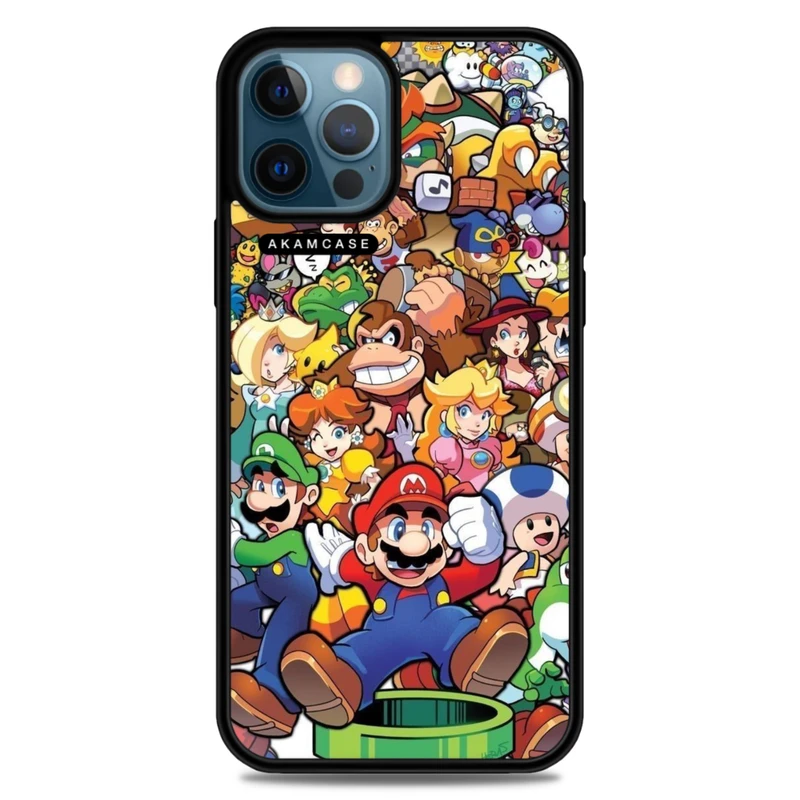 کاور آکام مدل AMC-WA12PROMAX-SUPER MARIO5 مناسب برای گوشی موبایل اپل iPhone 12 Pro Max