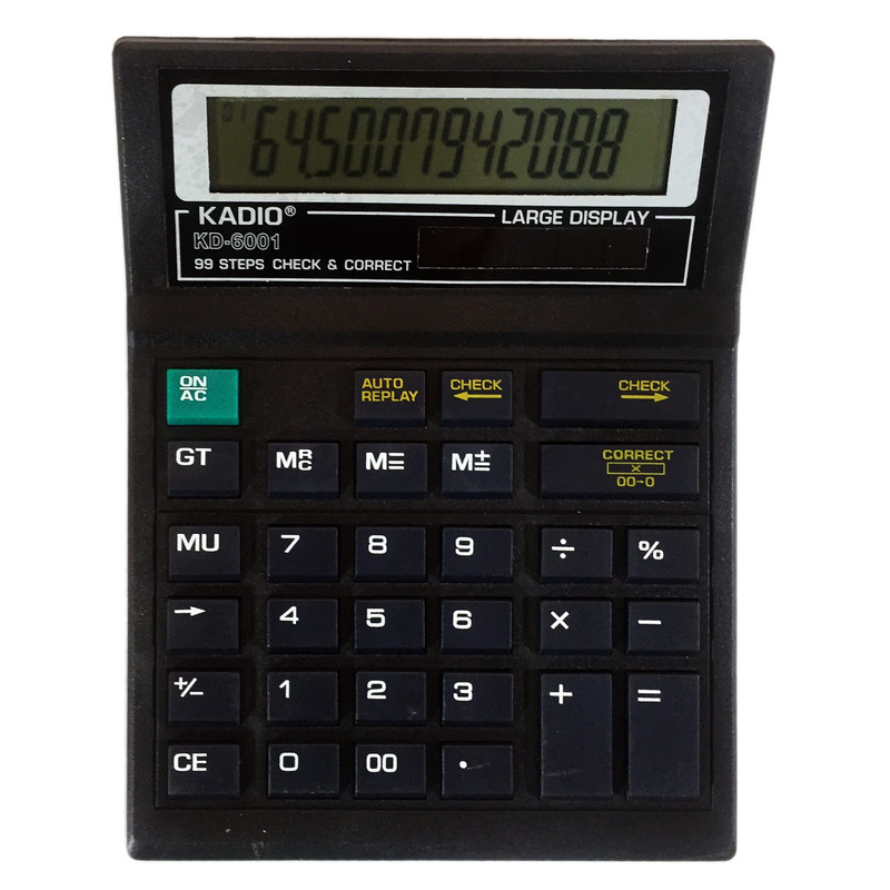 ماشین حساب کادیو مدل KD-6001