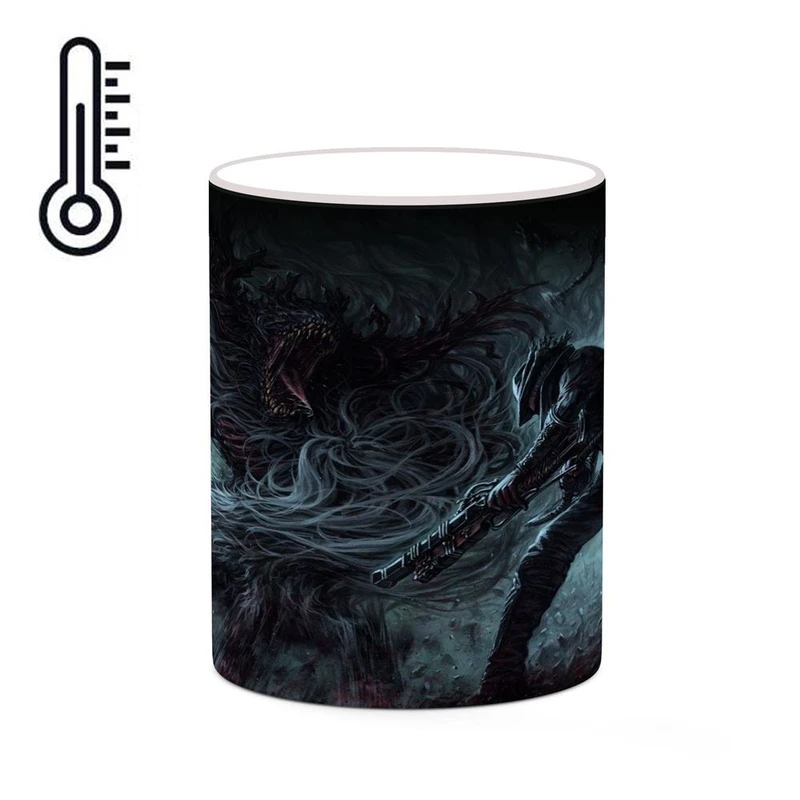 ماگ حرارتی کاکتی مدل بازی Bloodborne کد mgh27724