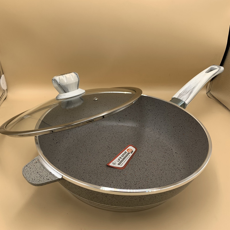 تابه گرانیت لایف اسمایل مدل FLCM-3FX-24 سایز 24