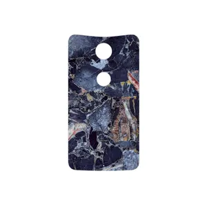 MAHOOT Broken black marble Cover Sticker for Google Nexus 6